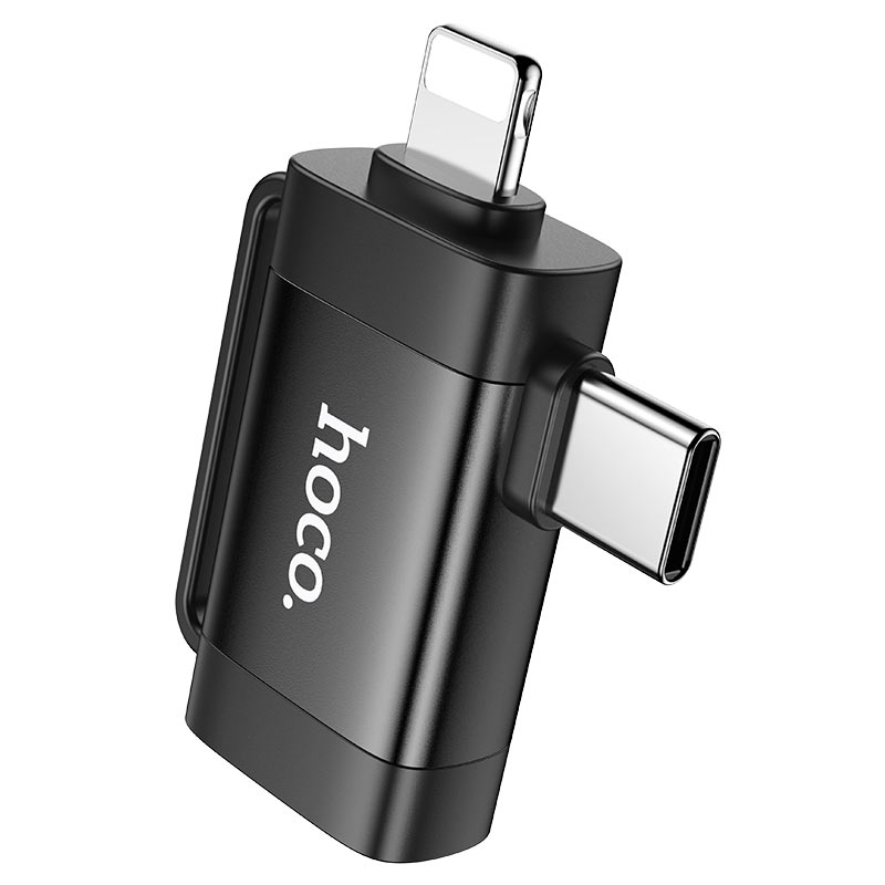 Hoco Adapter for Lightning and Type-C to USB-A “UA31F Hoco Adapter for Lightning and Type-C to USB-A “UA31F